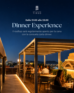 DINNER EXPERIENCE - America’s Cup (prenota la tua cena tramite il link in descrizione)