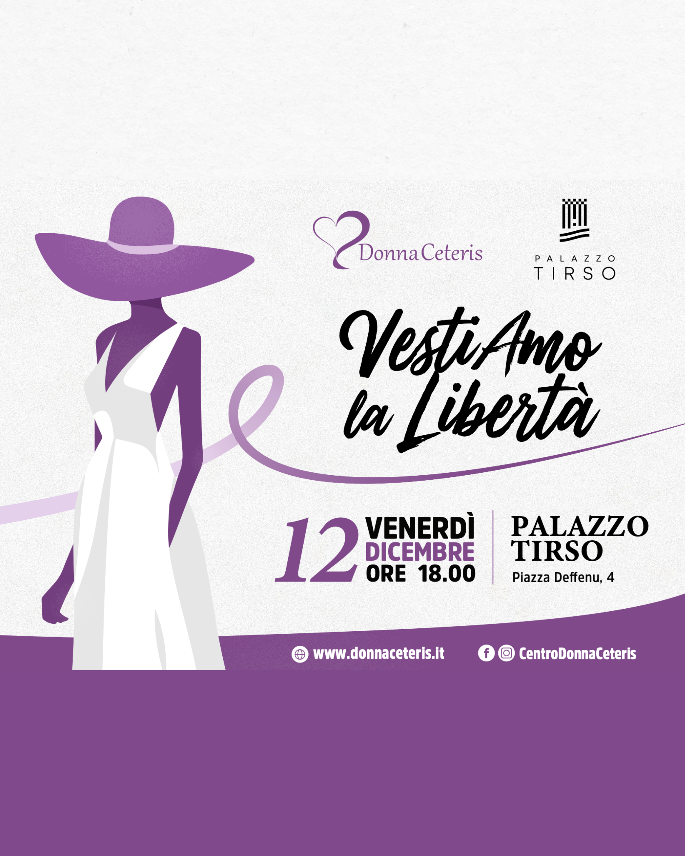 Palazzo Tirso x Donna Ceteris | VestiAMO la Libertà